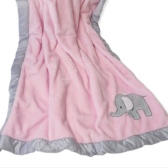 Wendy Bellissimo Bedding Baby Girl Elephant Blanket So Soft Poshmark